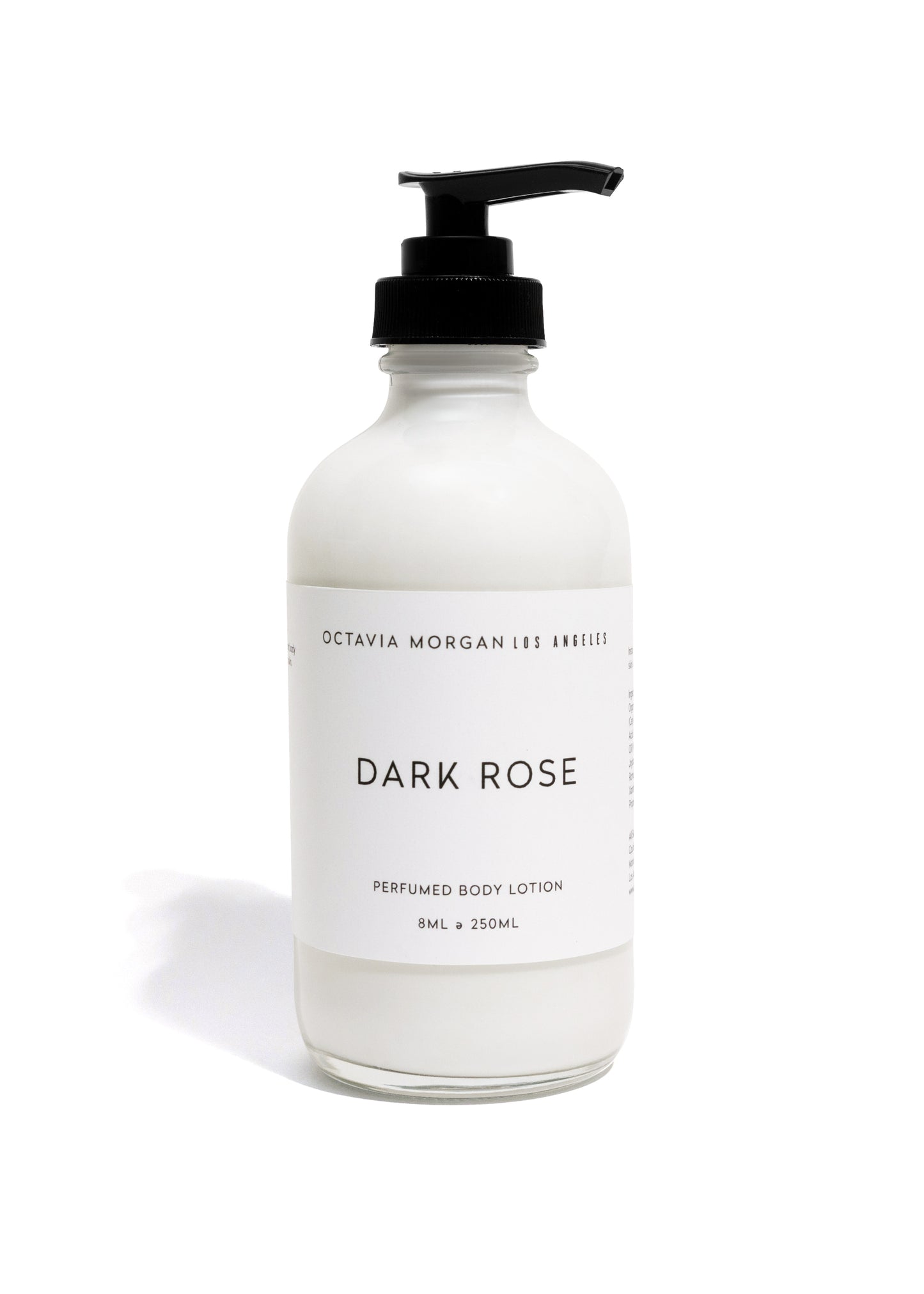 8OZ DARK ROSE PERFUMED BODY LOTION-Octavia Morgan Los Angeles