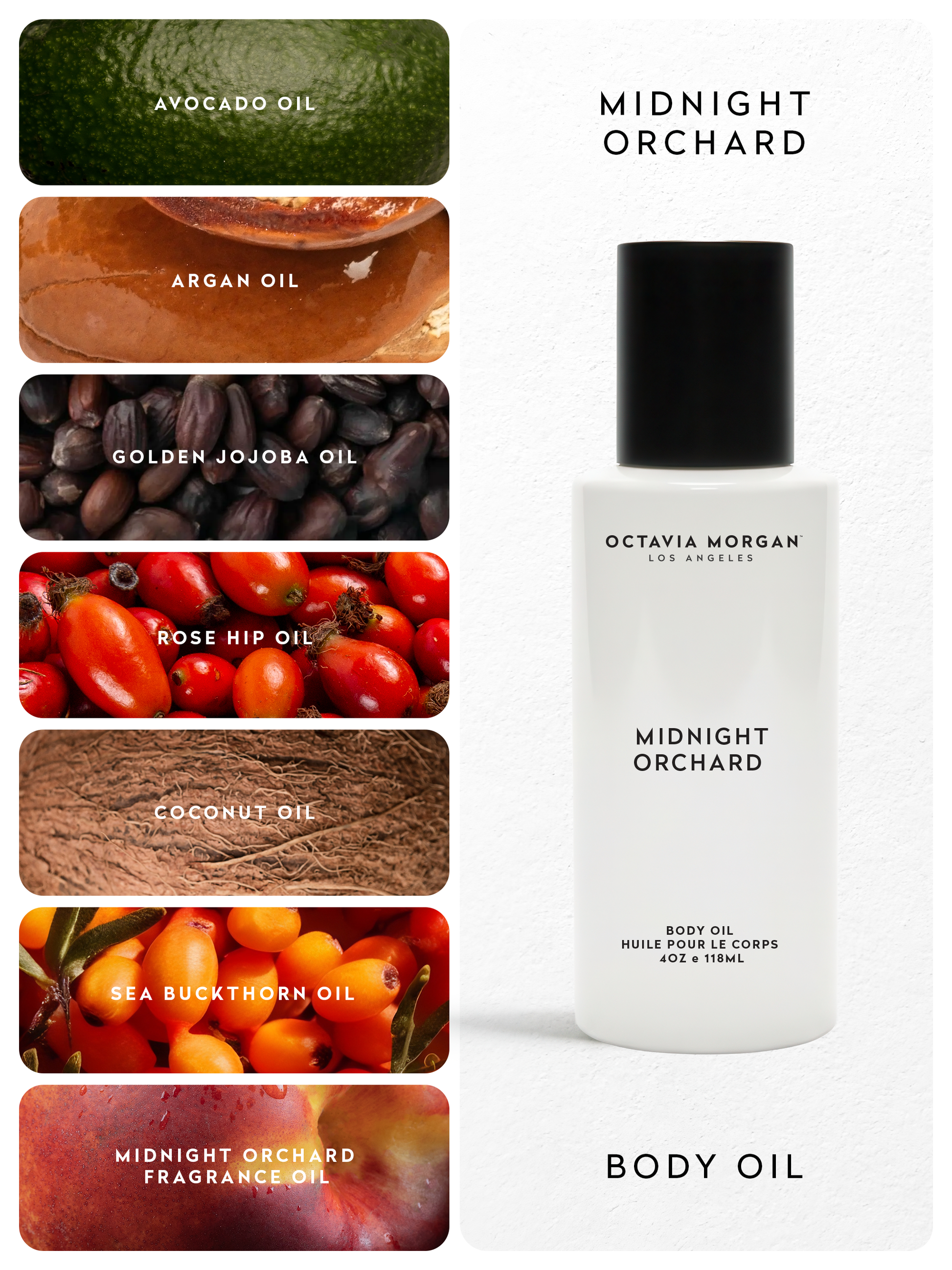 MIDNIGHT ORCHARD BODY OIL - Octavia Morgan Los Angeles 