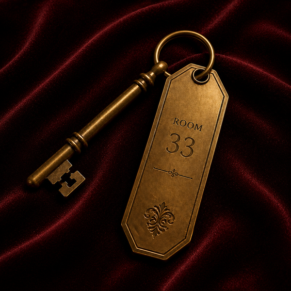 The key, warm from a pocket.